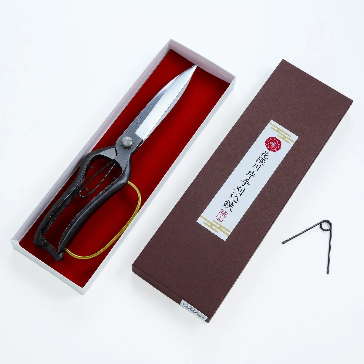 "HANAKUMAGAWA" One Hand Pruning Shears, Handle Hand Guard, The Whole Length : 270mm(abt 10.6") Standard Size