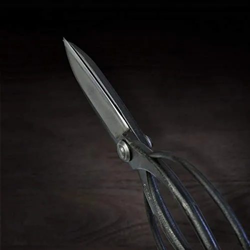 "SAHO" Sasuke Type Garden Shears for Right Hander, Edge : Aogami Steel