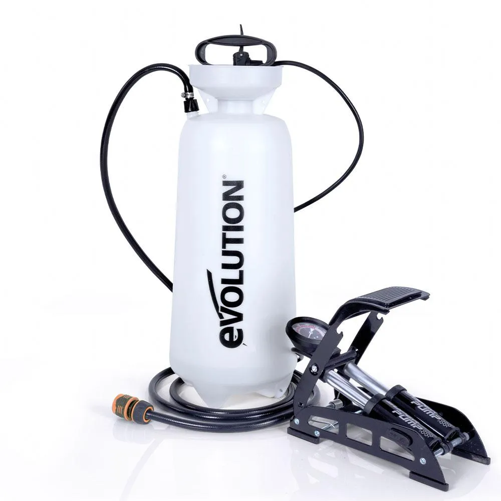 R300DCT  Electric Disc Cutter with Foot Pump Water Bottle, Bag & Extra Blade Bundle