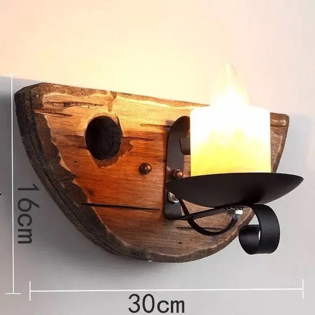 Retro LED Wall Sconce - Outdoor Wall Lantern