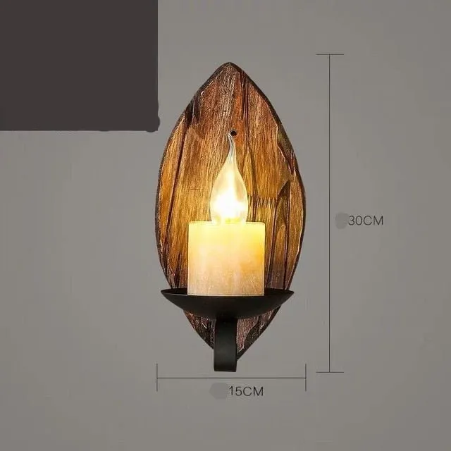 Retro LED Wall Sconce - Outdoor Wall Lantern