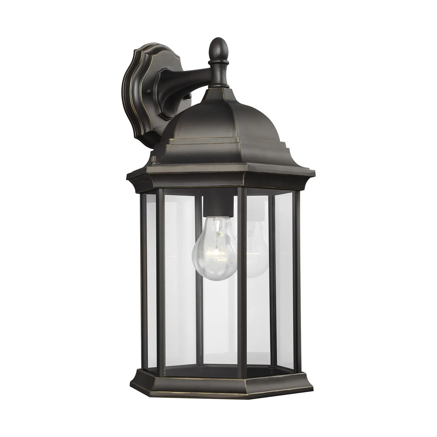 Sevier Large 1-Light Downlight Outdoor Wall Lantern