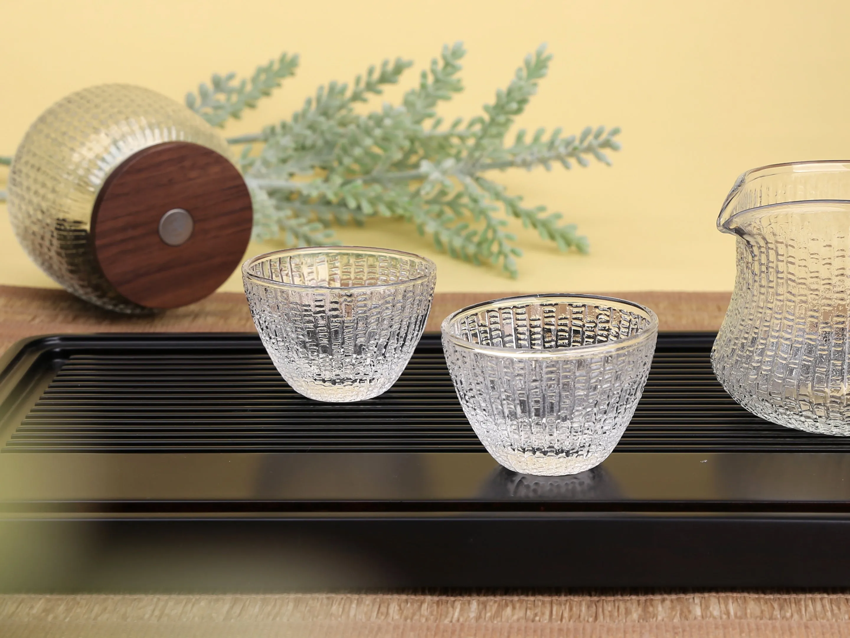 Shell Glass Cup (60ml)-2pcs