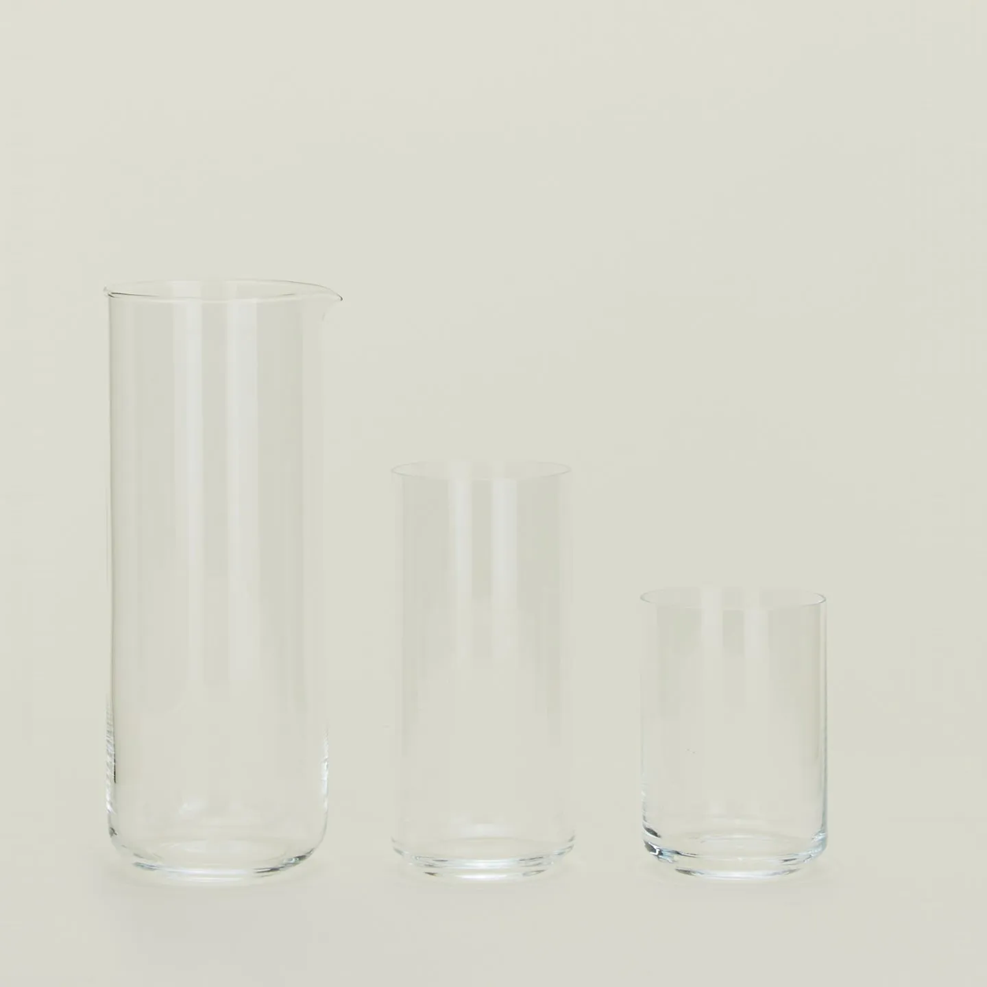 Simple Glass Pitcher