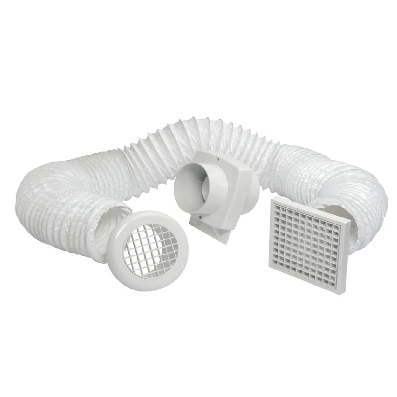 Slate Roof Tile Vent & Extractor Shower Fan Kit