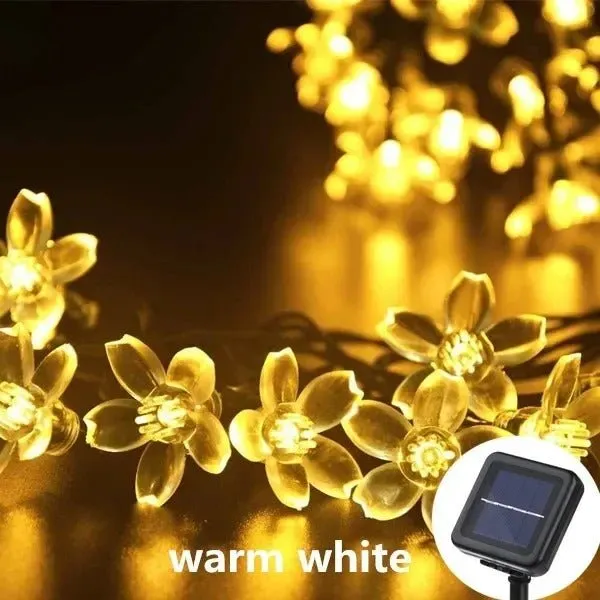 Solar Bee String Light - Waterproof Lights for Garden, Christmas, Wedding, Party Outdoor Lighting