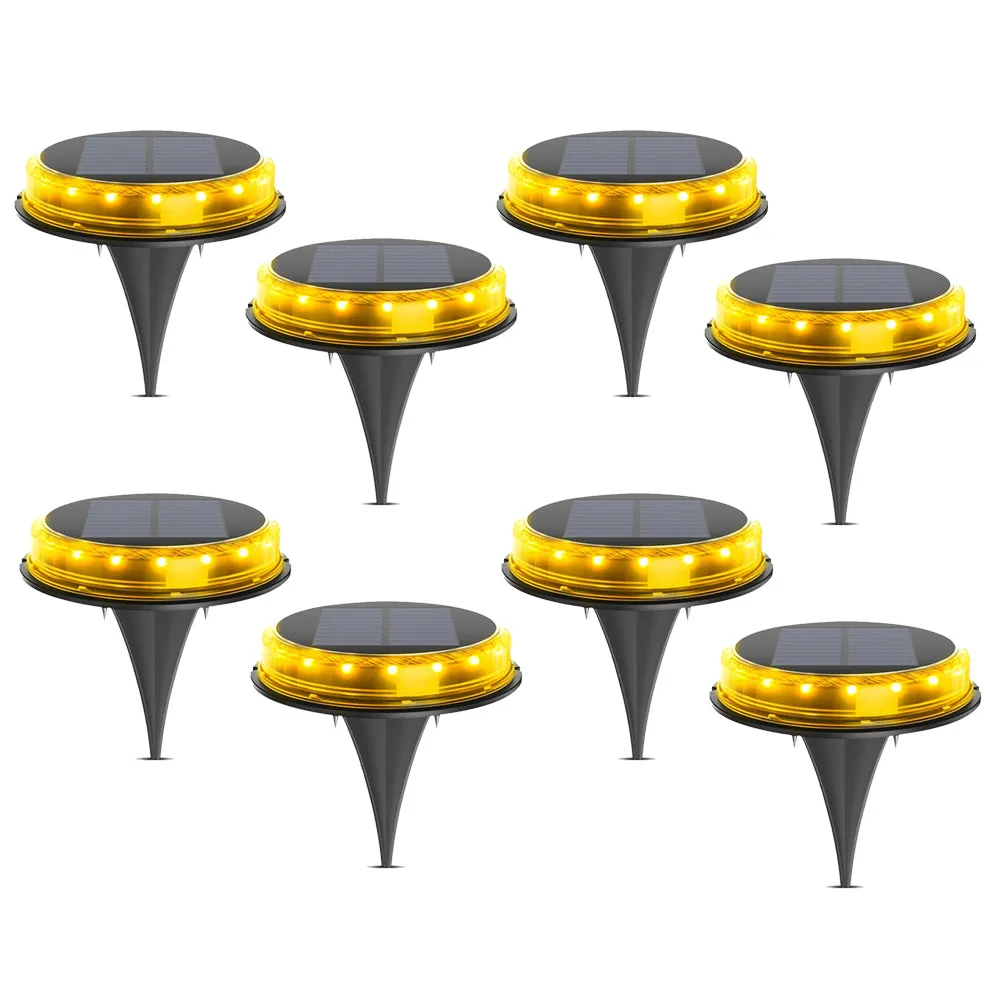 Solar Powered LED Ground Stake Lawn Lights-Solar Powered