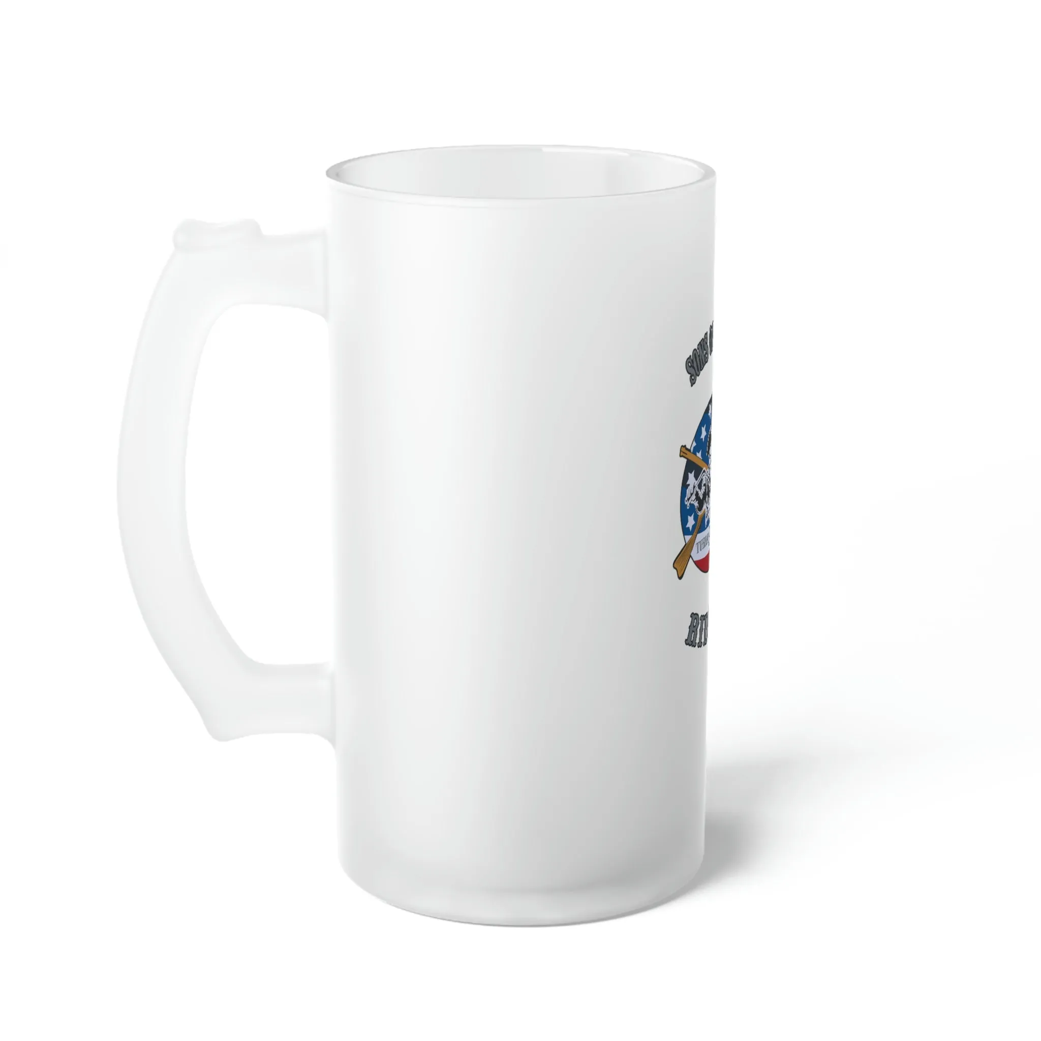 Sons Of Liberty | Frosted Glass Beer Mug