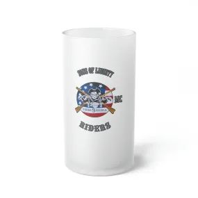 Sons Of Liberty | Frosted Glass Beer Mug