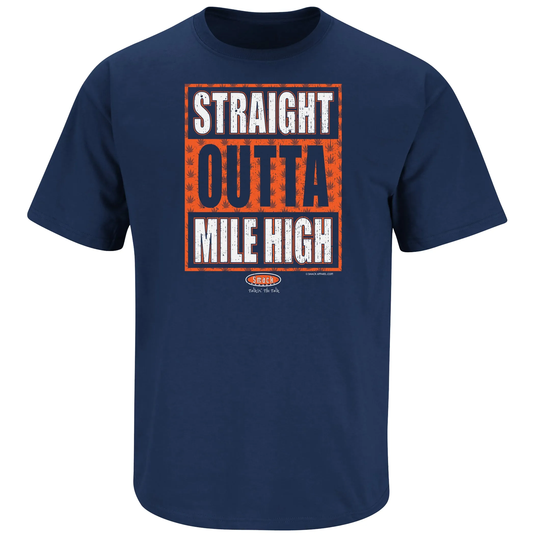 Straight Outta Mile High T-Shirt (Sm-5X) | Denver Football Apparel