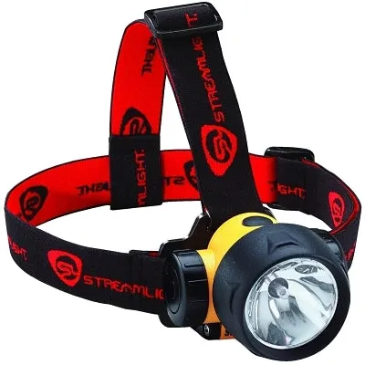 Streamlight 61050 TRIDENT HEADLAMP YELLOWWITH RUBBER STRAP