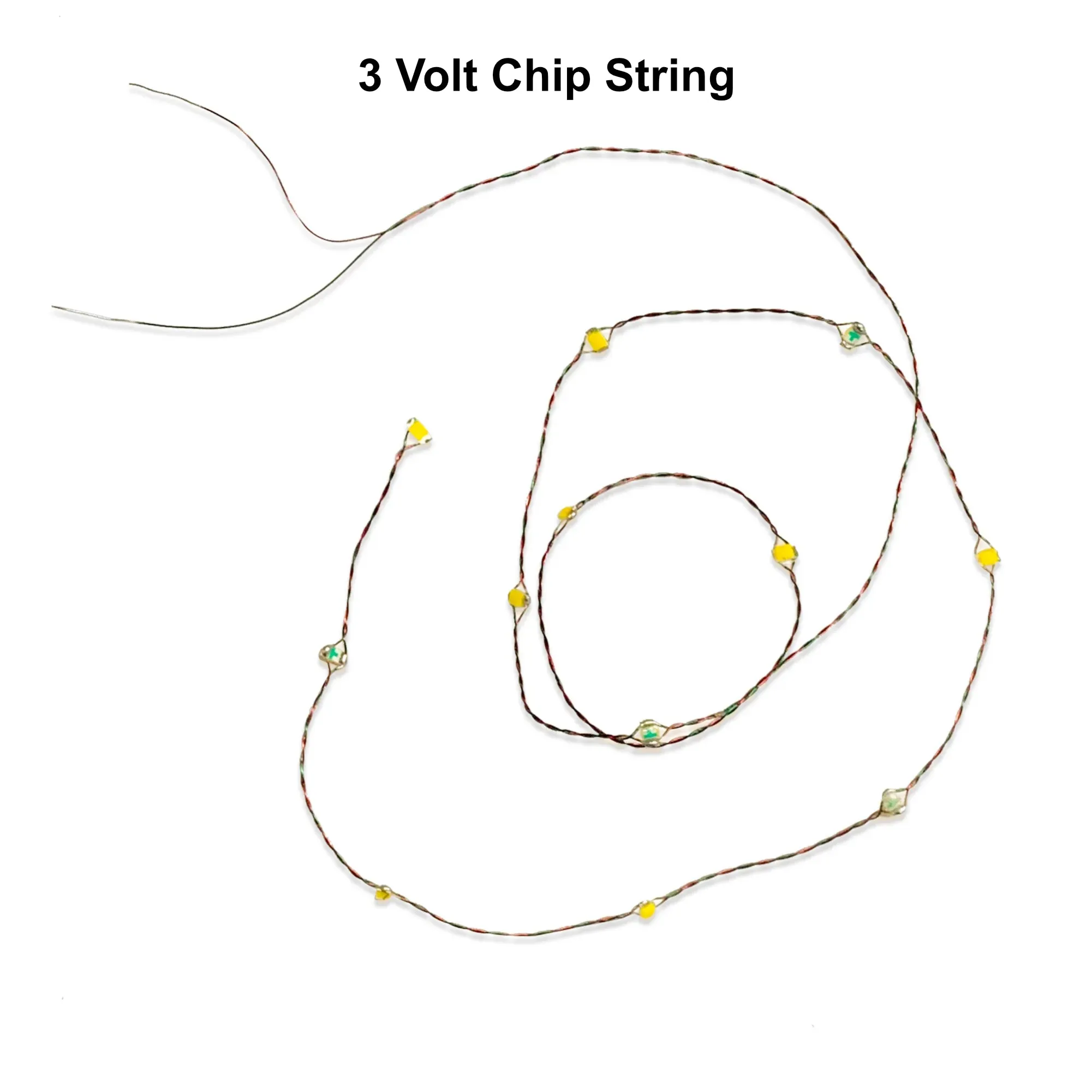 String of LED lights Chip Size