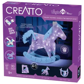 Thames & Kosmos - 888016 | Creatto: Twilight Rocking Horse & The Giddyup Gang 3D Puzzle