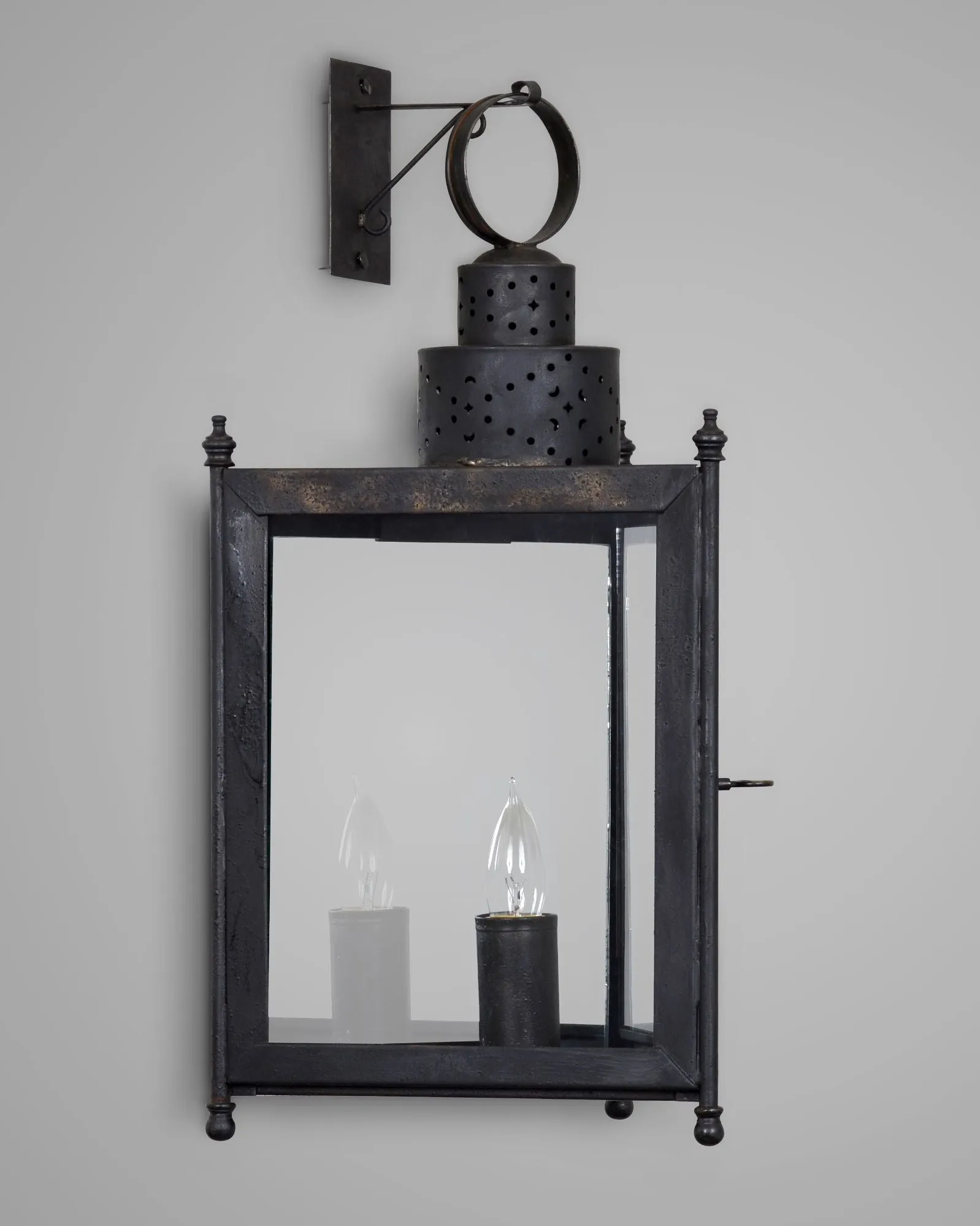 Three Sided Wall Lantern Large