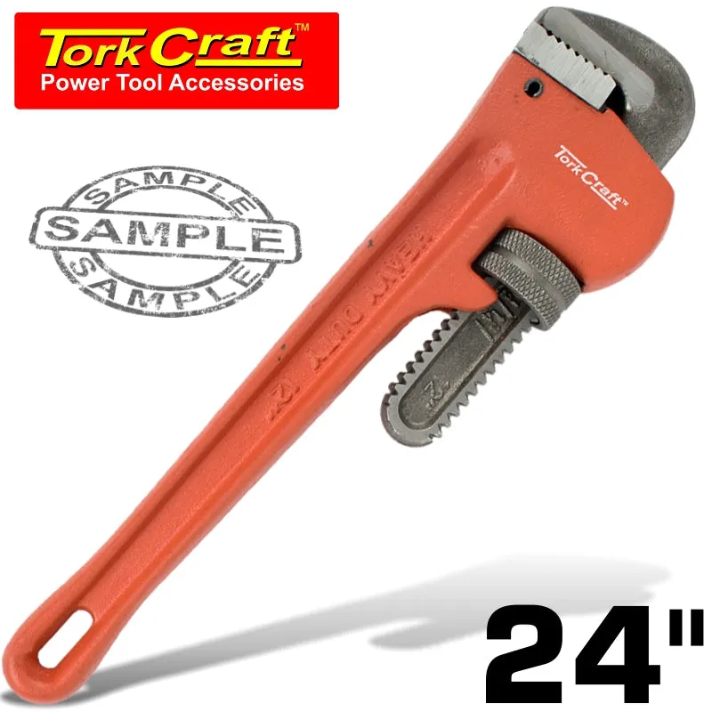 TORK CRAFT PIPE WRENCH HEAVY DUTY 600MM TC602600