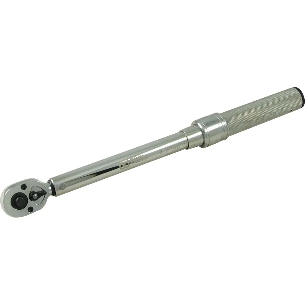 Torque Wrench - Gray Tools 3/8" Drive Heavy-Duty Micro Adjustable Torque Wrench, MIR250HD