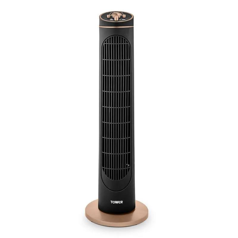 Tower Cavaletto Tower Fan 29"  - Black