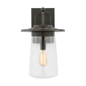 Tybee 19 In. Outdoor Wall Light Antique Bronze Finish