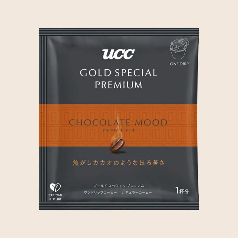 UCC Drip Coffee Chocolate Mood - Single Serve Craftsman of Coffee 5 Bags