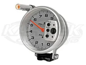 Ultra-Lite 5" Pedestal Mount Tachometer 11,000 RPM w/ 2 Stage Shift Light & Memory