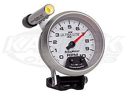 Ultra-Lite II 3-3/4" Pedestal Mount Tachometer 10,000 RPM w/ Shift Light