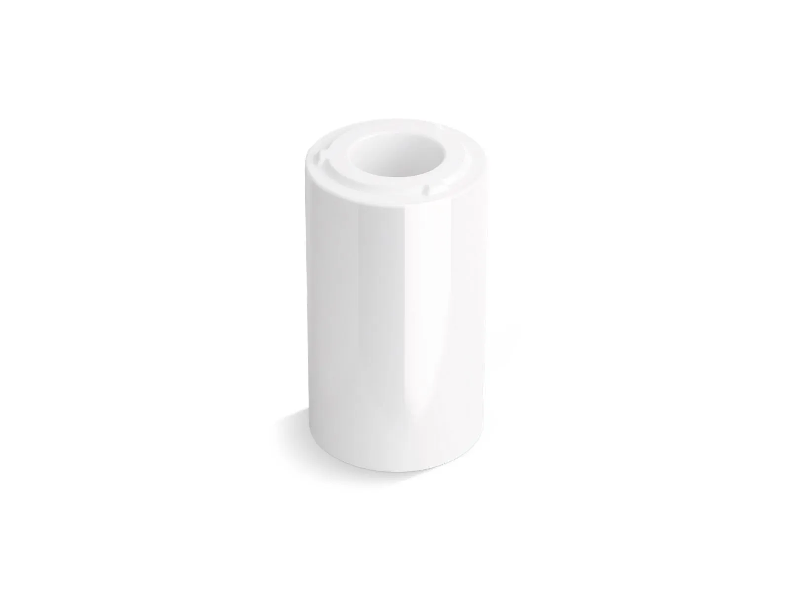 Veil 17.25" x 17.13" x 26.56" Fireclay Pedestal Leg Bathroom Sink in White