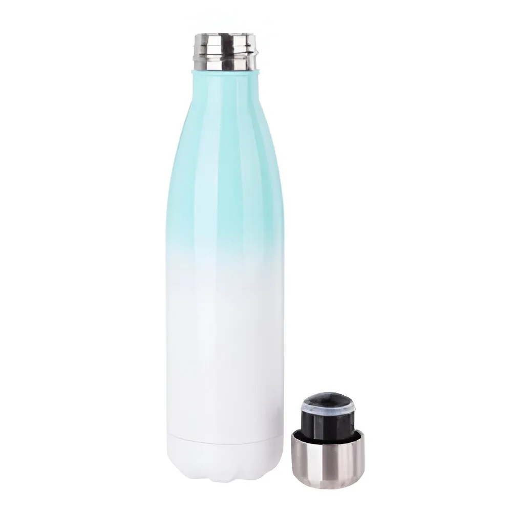 Water Bottles - GRADIENT - Bowling - 500ml - Mint Green/ White