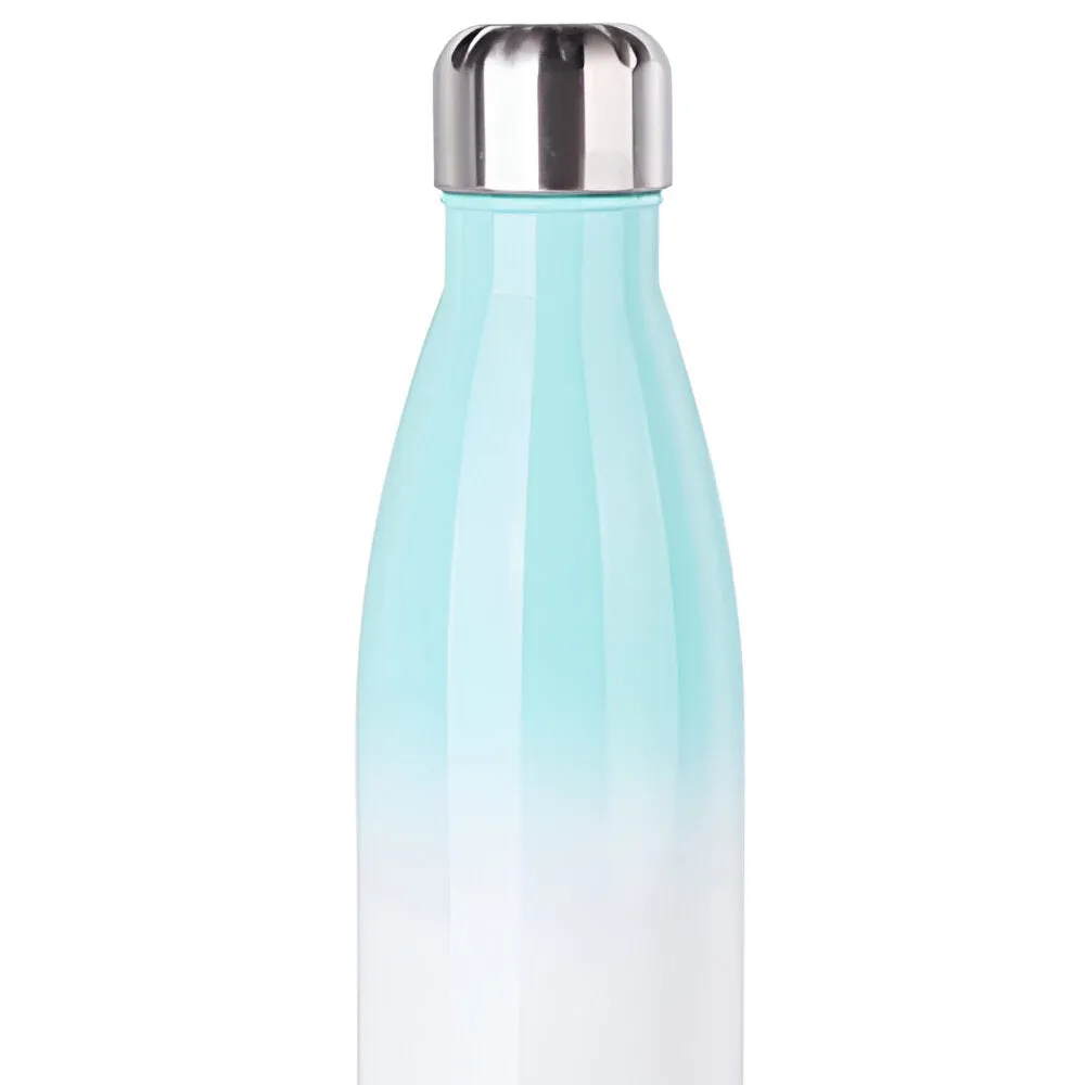 Water Bottles - GRADIENT - Bowling - 500ml - Mint Green/ White