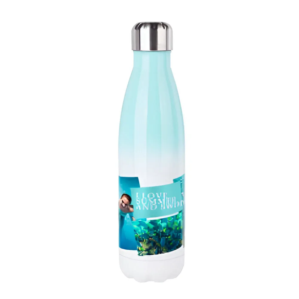 Water Bottles - GRADIENT - Bowling - 500ml - Mint Green/ White