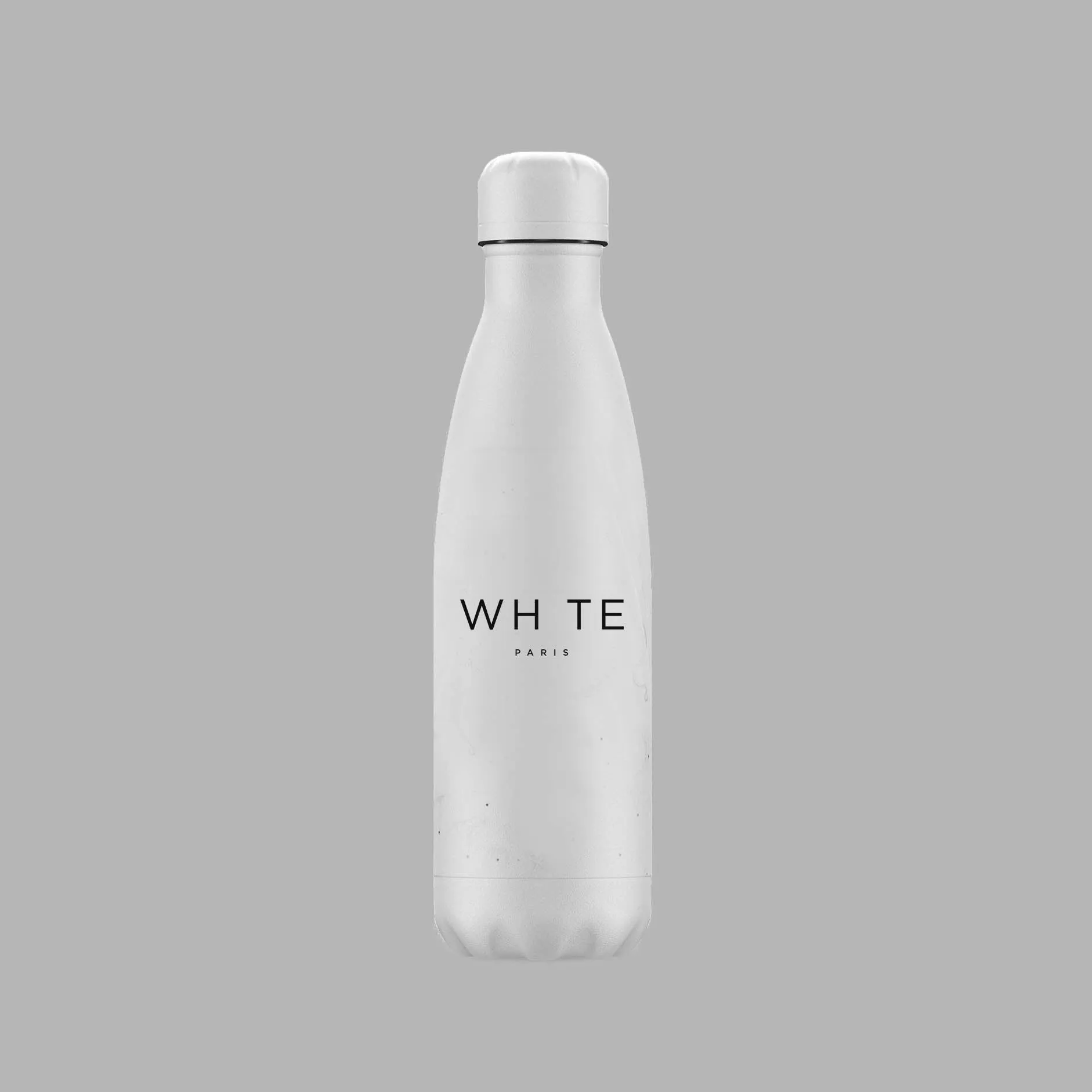 Whte Skull Water Bottle