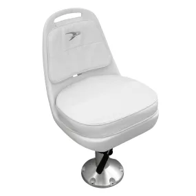 Wise 8WD013-6-710 Standard Pilot Chair & Cushions w/ Adjustable Pedestal & Seat Slide Mount