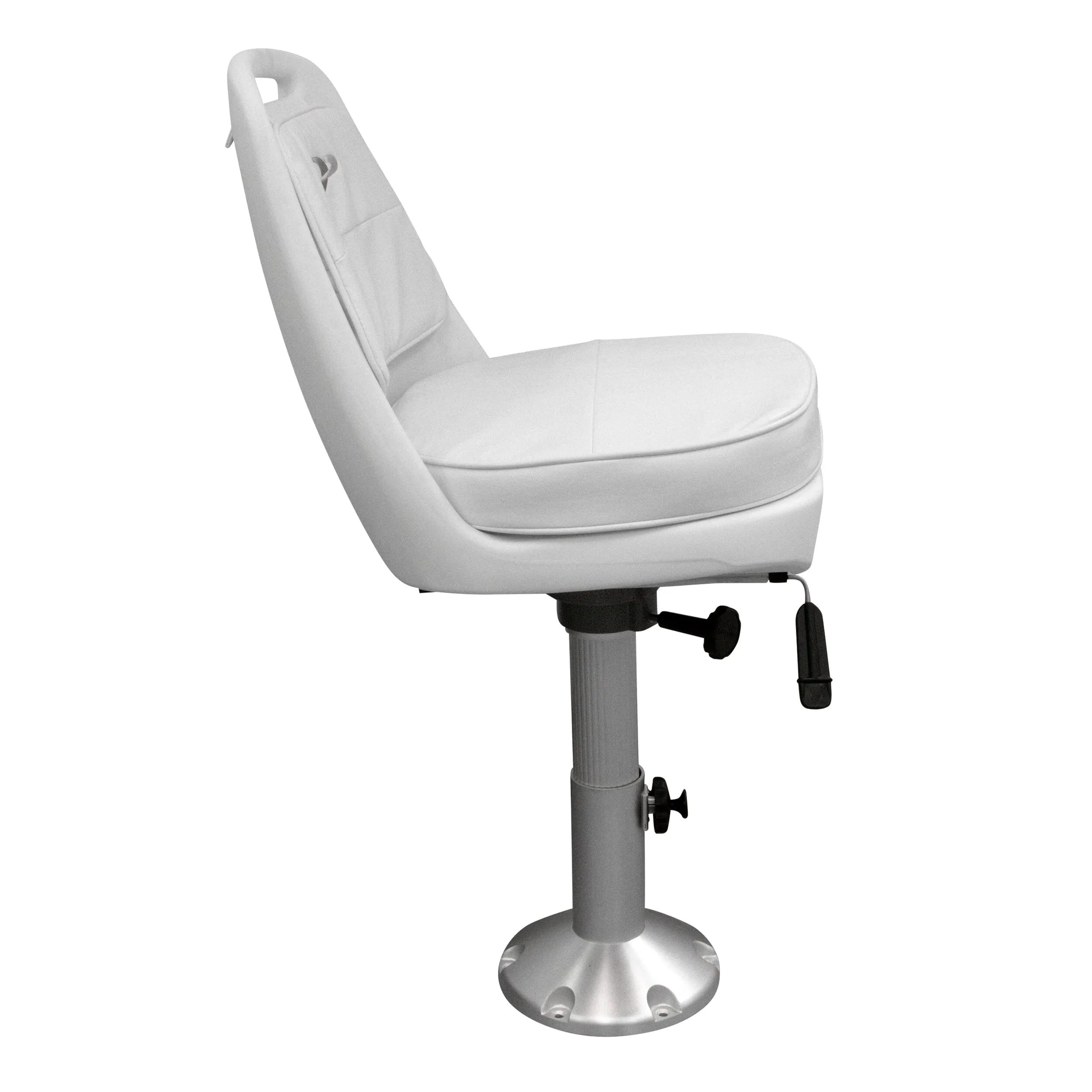 Wise 8WD013-6-710 Standard Pilot Chair & Cushions w/ Adjustable Pedestal & Seat Slide Mount