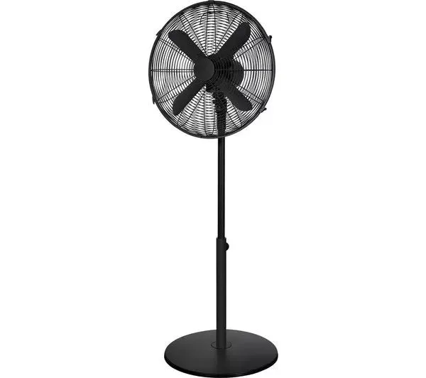 ZANUSSI ZNMPF1601MB 16" Pedestal Fan - Matt Black