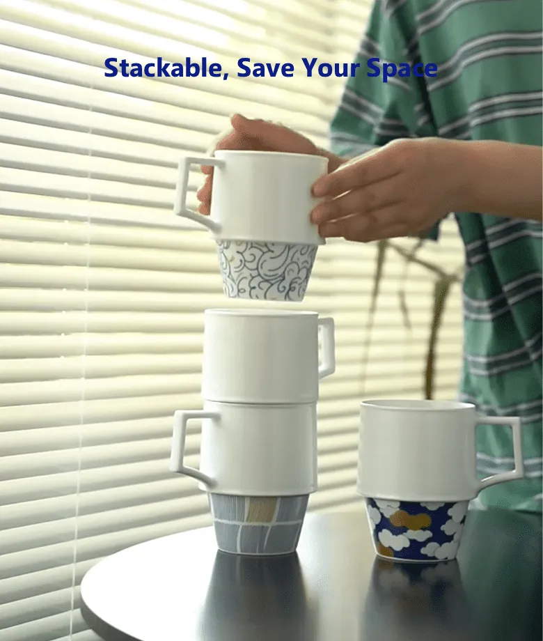 ZE stackable mug  460ml/15.6oz