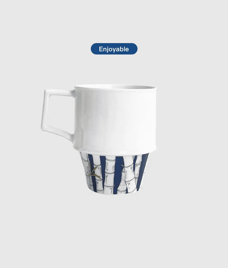 ZE stackable mug  460ml/15.6oz