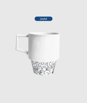 ZE stackable mug  460ml/15.6oz